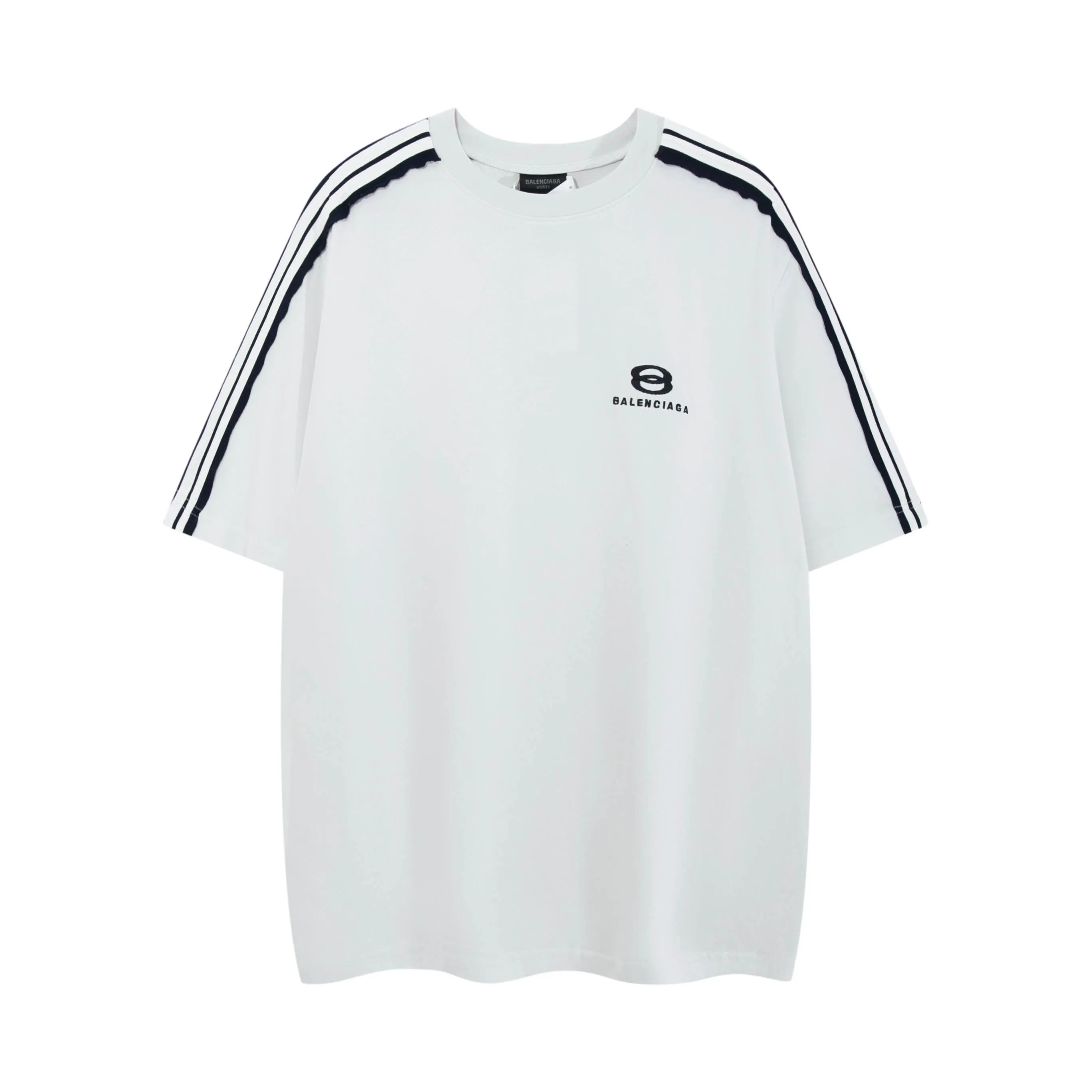BALENCI*GA SS 25 New Arrival， . . Classic LOGO T #Classic 。 ， ZP 。 260 ， . ， 。 。Classic ， ， ， 。 . 。 OS . Same Style :Black，White Size:XSSML